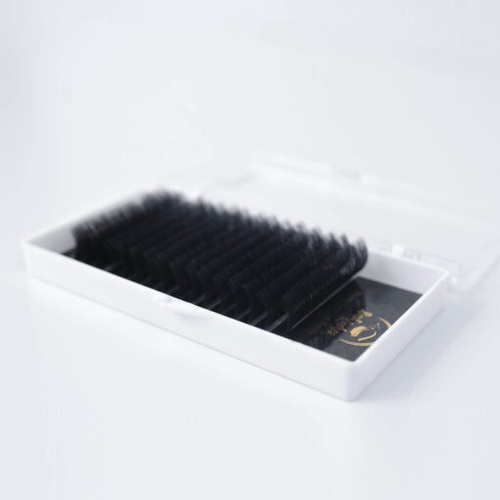 Black Volume Lash Single Length Tray 0.03 - D Curl 16mm