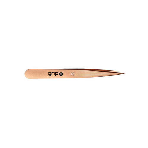 Caronlab Grip Professional Tweezer Pointed Tip Rose Gold - PR2