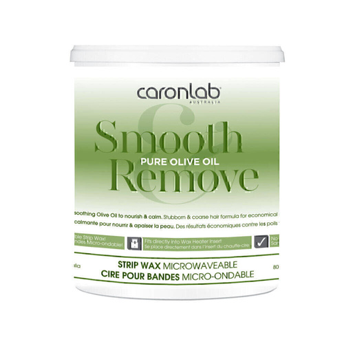 Caronlab Pure Olive Oil Strip Wax Microwaveable 800g