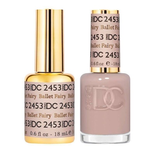 DND 2453 Ballet Fairy - DC Sheer Collection Gel & Lacquer Duo 18ml