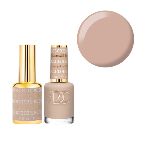 DND 303 Essential - DC Collection Nail Gel & Lacquer Polish Duo 18ml