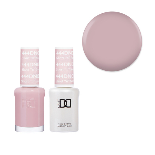 DND 444 Short "N" Sweet - Daisy Collection Gel & Lacquer Duo 15ml