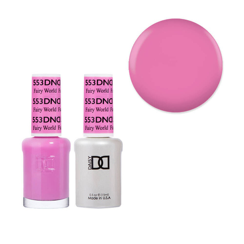 DND 553 Fairy World - Daisy Collection Gel & Lacquer Duo 15ml