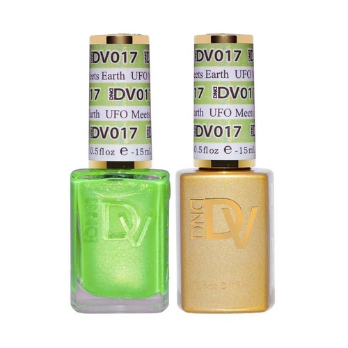 DND DIVA - #017 UFO Meets Earth - Gel & Lacquer Duo 15ml
