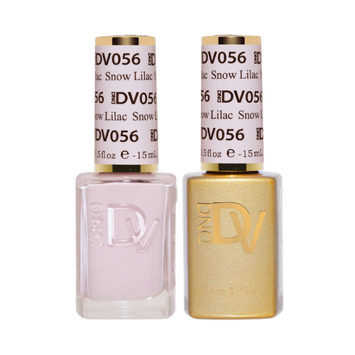 DND DIVA - #056 Snow Lilac - Gel & Lacquer Duo 15ml