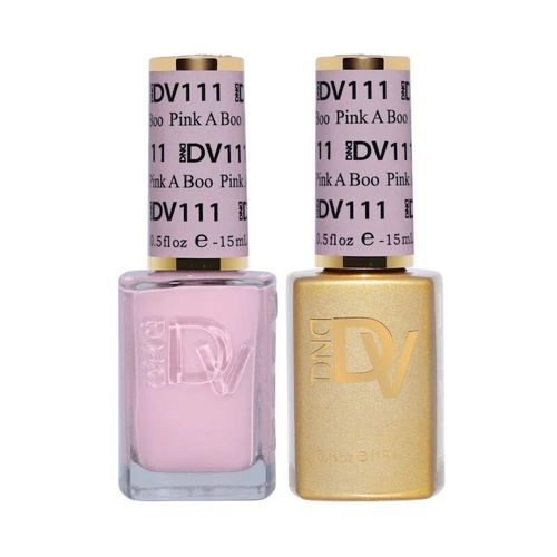 DND DIVA - #111 Pink A Boo - Gel & Lacquer Duo 15ml