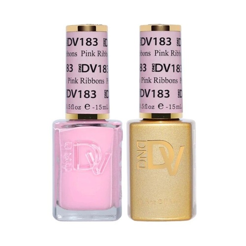 DND DIVA - #183 Pink Ribbons - Gel & Lacquer Duo 15ml