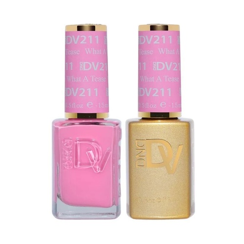 DND DIVA - #211 What A Tease - Gel & Lacquer Duo 15ml