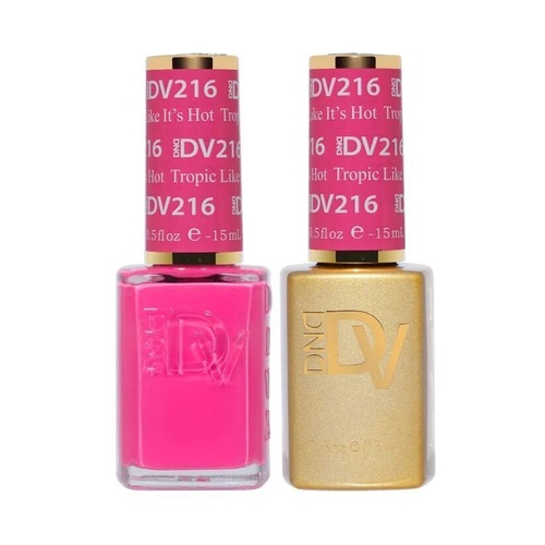 DND DIVA - #216 Tropic Like Its Hot - Gel & Lacquer Duo 15ml