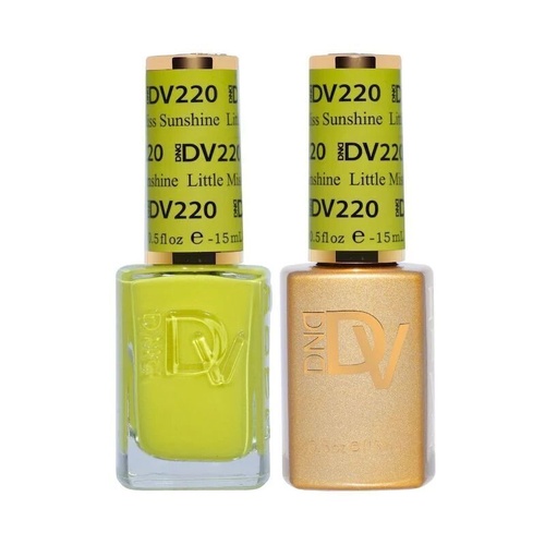 DND DIVA - #220 Little Miss Sunshine - Gel & Lacquer Duo 15ml