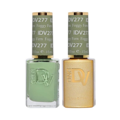 DND DIVA - #277 Foggy Fern - Gel & Lacquer Duo 15ml