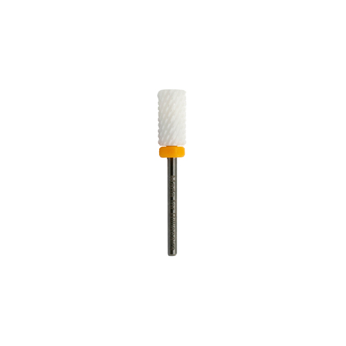 Billionaire - Ceramic Nail Drill Bit 3/32" Large Barrel Flat (2X) White