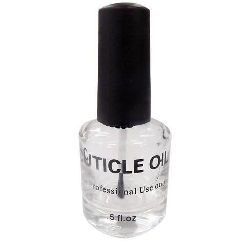 Empty Glass Cuticle Oil Bottle (0.5oz)
