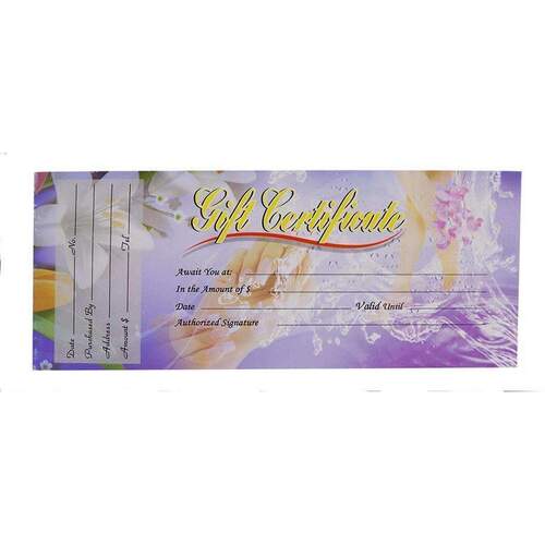 Gift Certificate - Purple