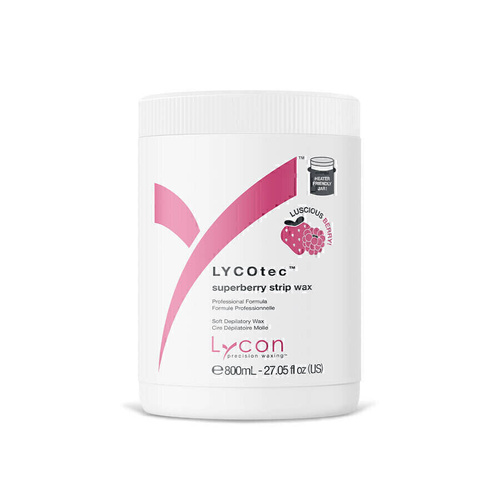 Lycon Lycotec SuperBerry Strip Wax Waxing Hair Removal 800ml