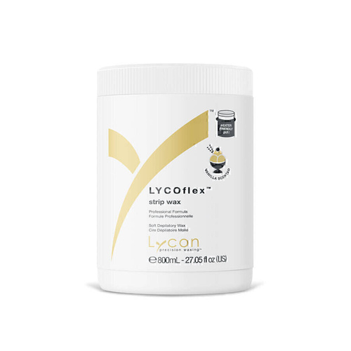 Lycon Lycoflex Vanilla Strip Wax Waxing Hair Removal 800ml