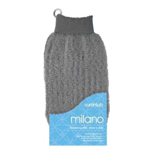Caronlab Milano Exfoliating Mitt - Dark Grey