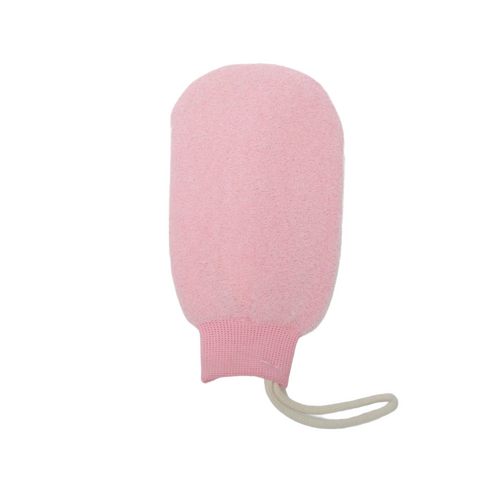 Caronlab Milano Exfoliating Mitt - Light Pink