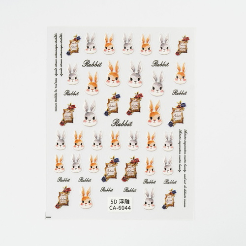 Nail art Stickers Rabbit mixed
