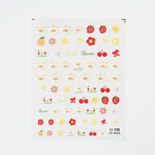 Nail art Stickers Bear mixed