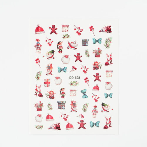 Nail art Stickers Christmas Theme 2 mixed