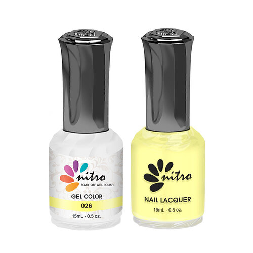 Nitro N026 - Gel & Lacquer Duo