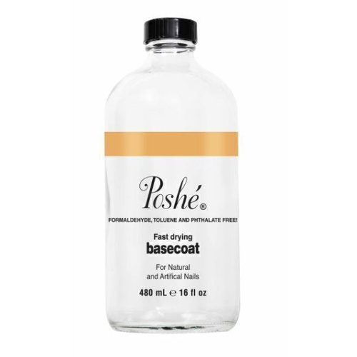 POSHE - Nail Lacquer Super Fast Drying Base Coat (16 oz)