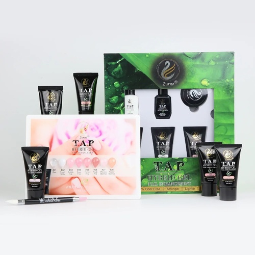 T.A.P Acrylic Poly Tap Gel Nail French Collection - 8 Colors with Tools