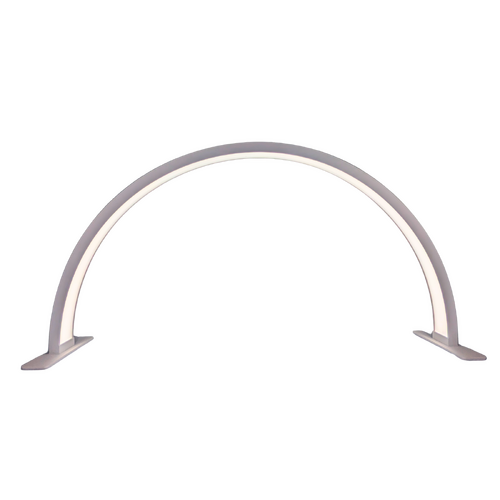 Table lamp 29.5 inches (75cm) Large Size White Half Moon Lamp Diamond Decoration HM80