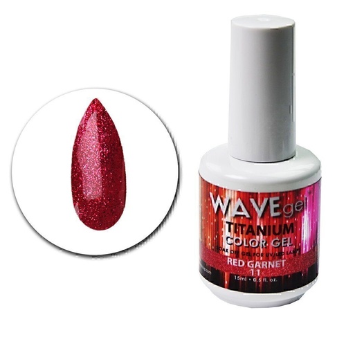 WAVE Gel Titanium 11 Red Garnet 15ml