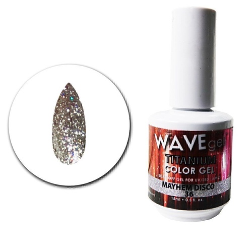 WAVE Gel Titanium 36 Mayhem Disco 15ml