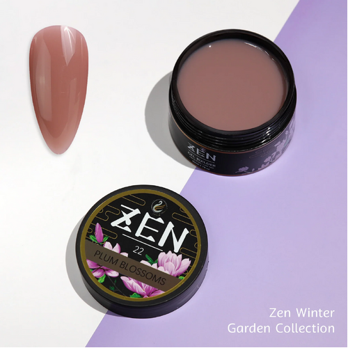 ZEN Builder Hard Gel Nail - #22 Plum Blossoms - Winter Garden Collection - 50ml