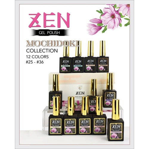 ZEN | Milky Gel Nail Polish Mochidoki Collection #25 - #36