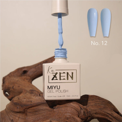 ZEN - Gel Nails Polish - #12 Miyu Collection 15ml