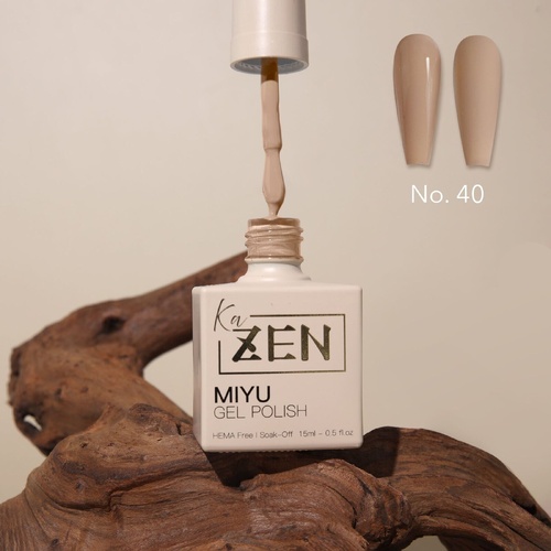 ZEN - Gel Nails Polish - #40 Miyu Collection 15ml